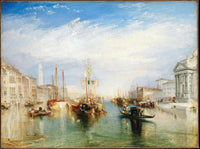Venice From The Porch Of Madonna Della Salute by Joseph Mallord William Turner