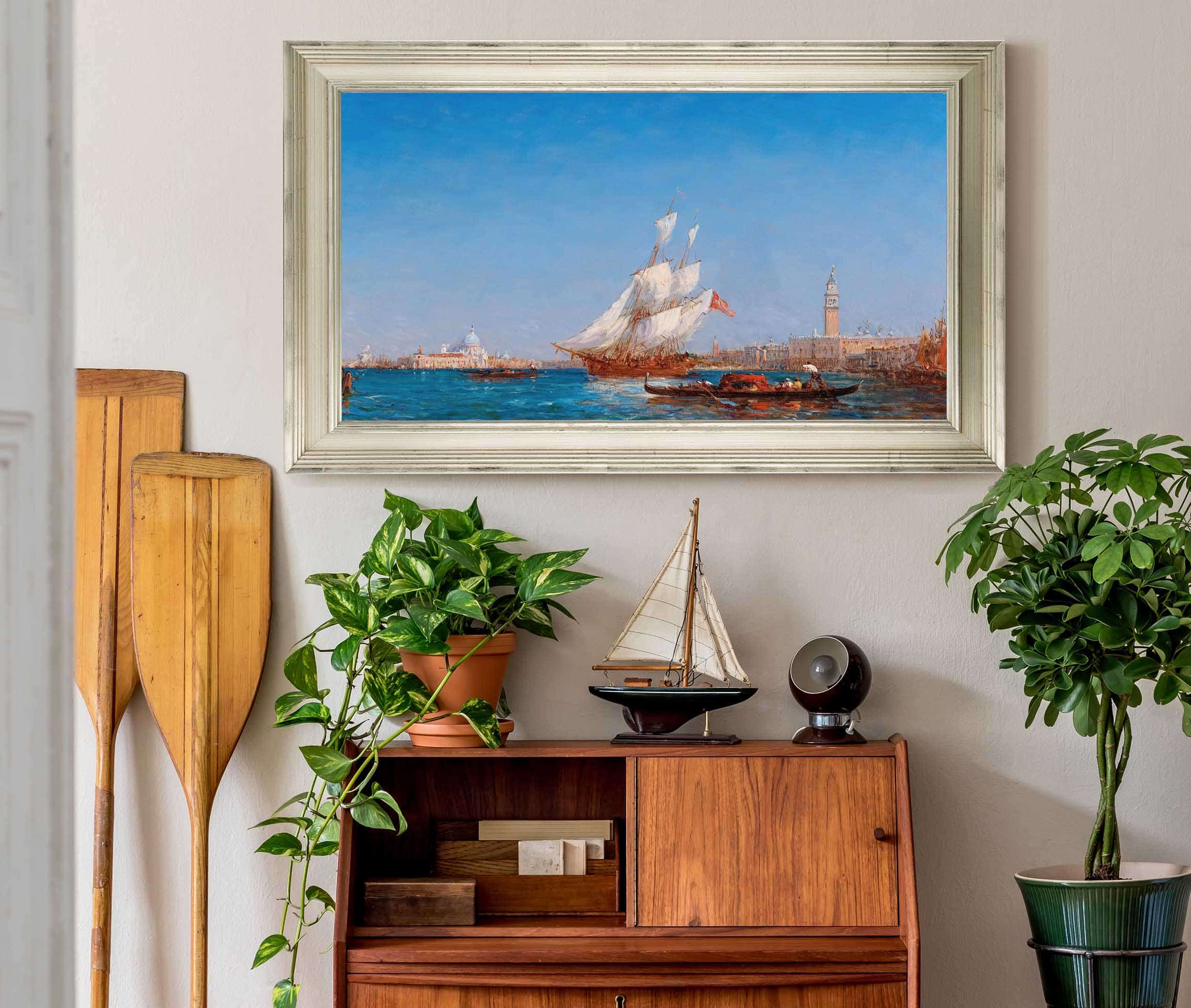 Venice The Bacino Di San Marco by Felix Ziem