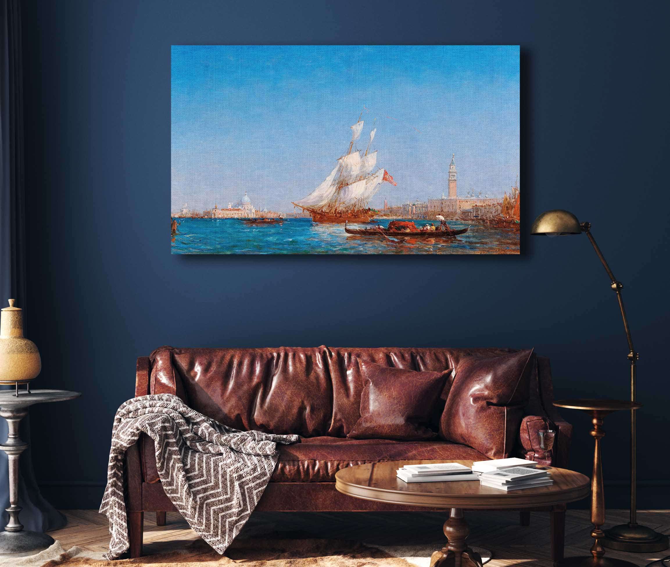 Venice The Bacino Di San Marco by Felix Ziem