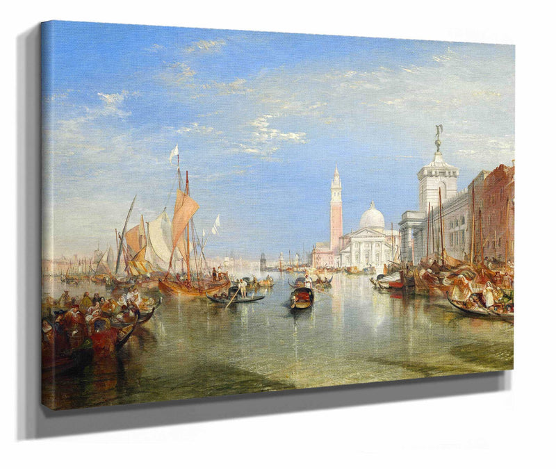 Venice The Dogana And San Giorgio Maggiore by Joseph Mallord William Turner