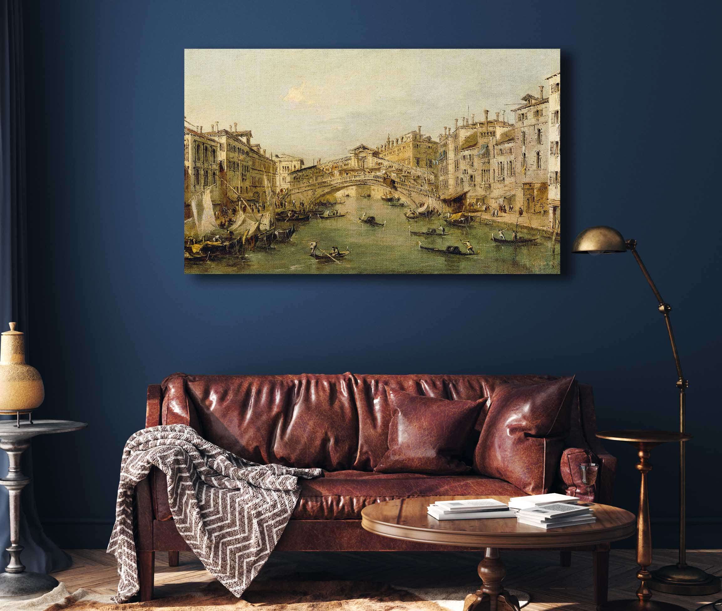 Venice The Rialto by Francesco Guardi