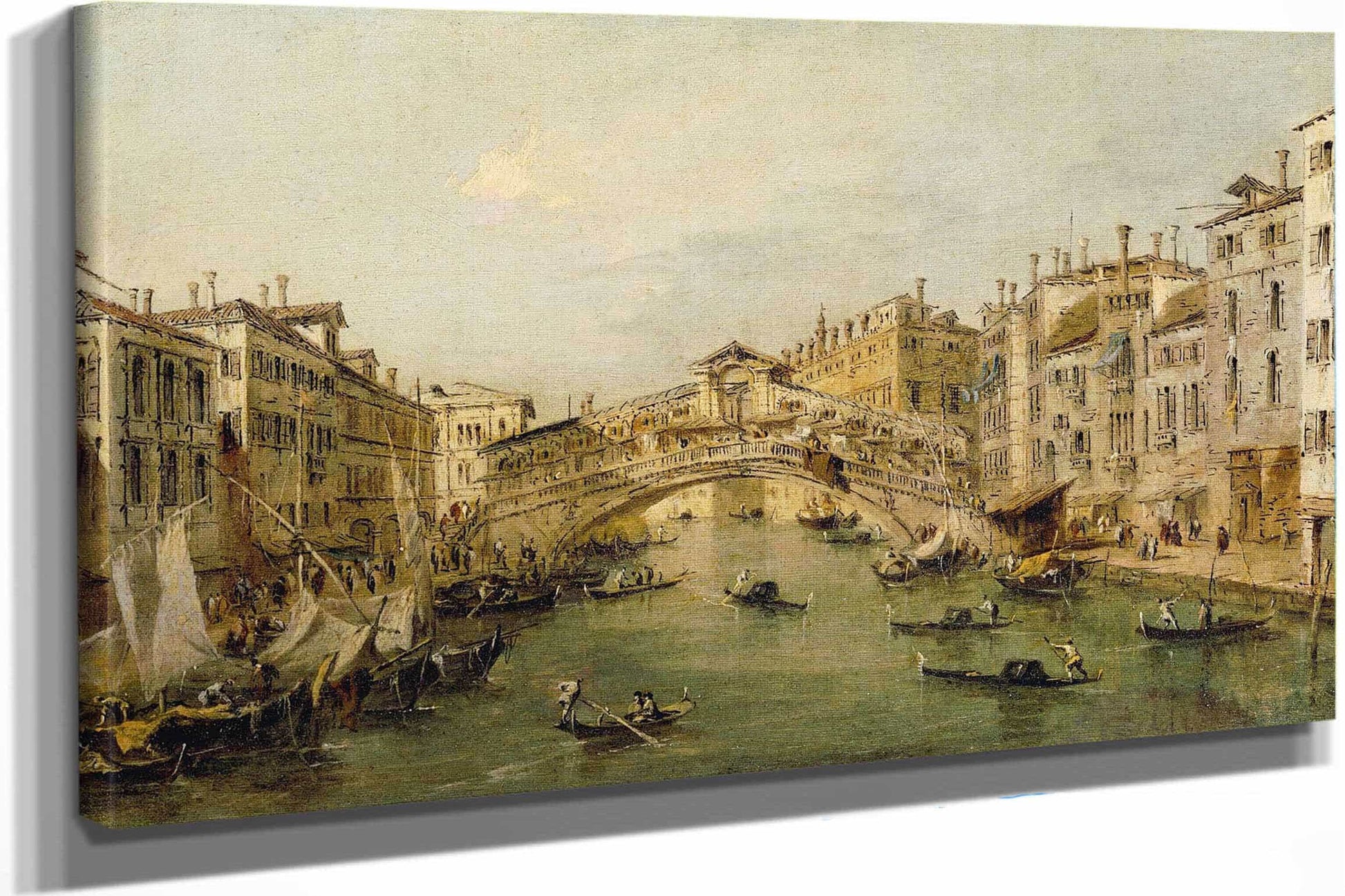 Venice The Rialto by Francesco Guardi