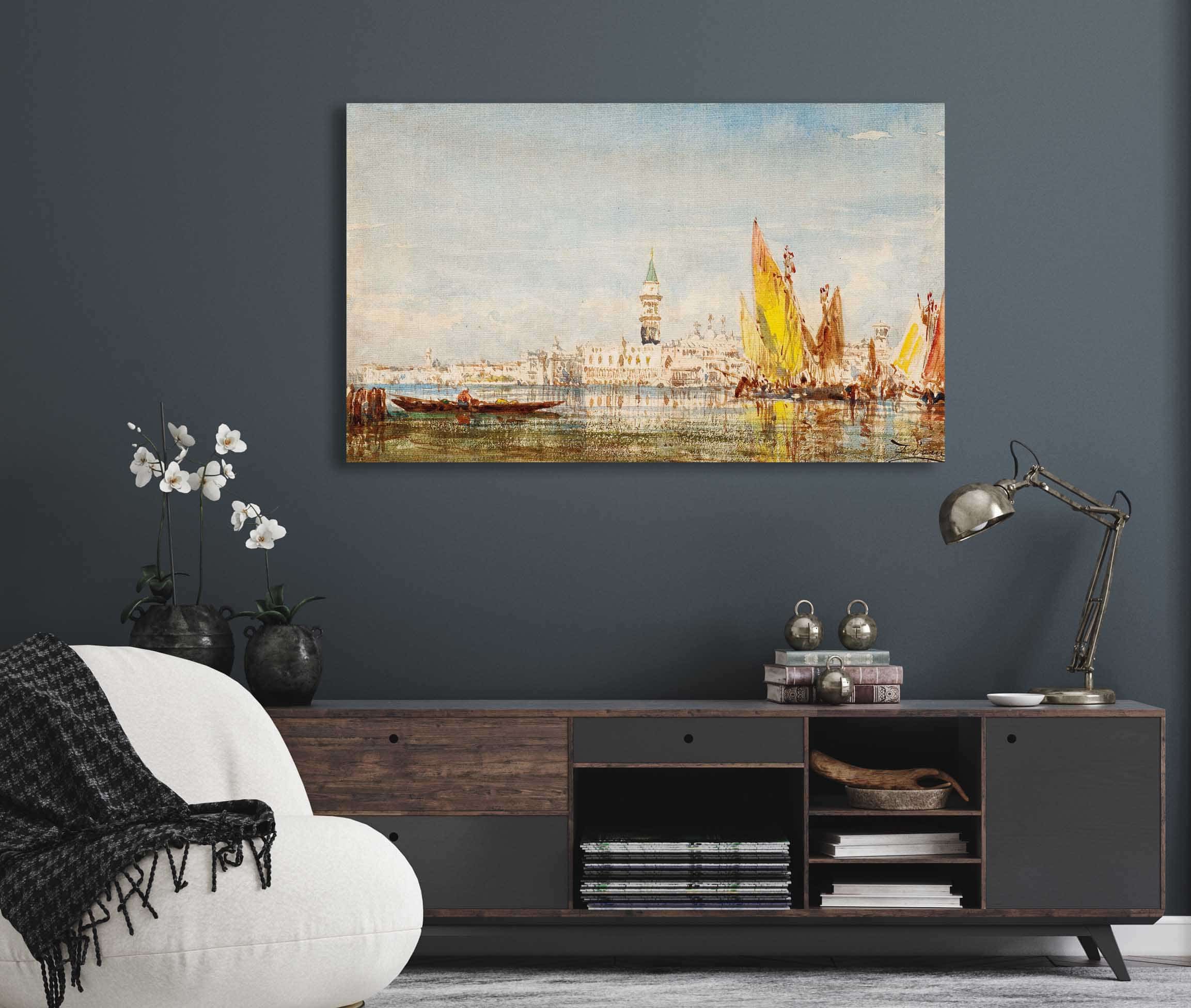 Venise by Felix Ziem