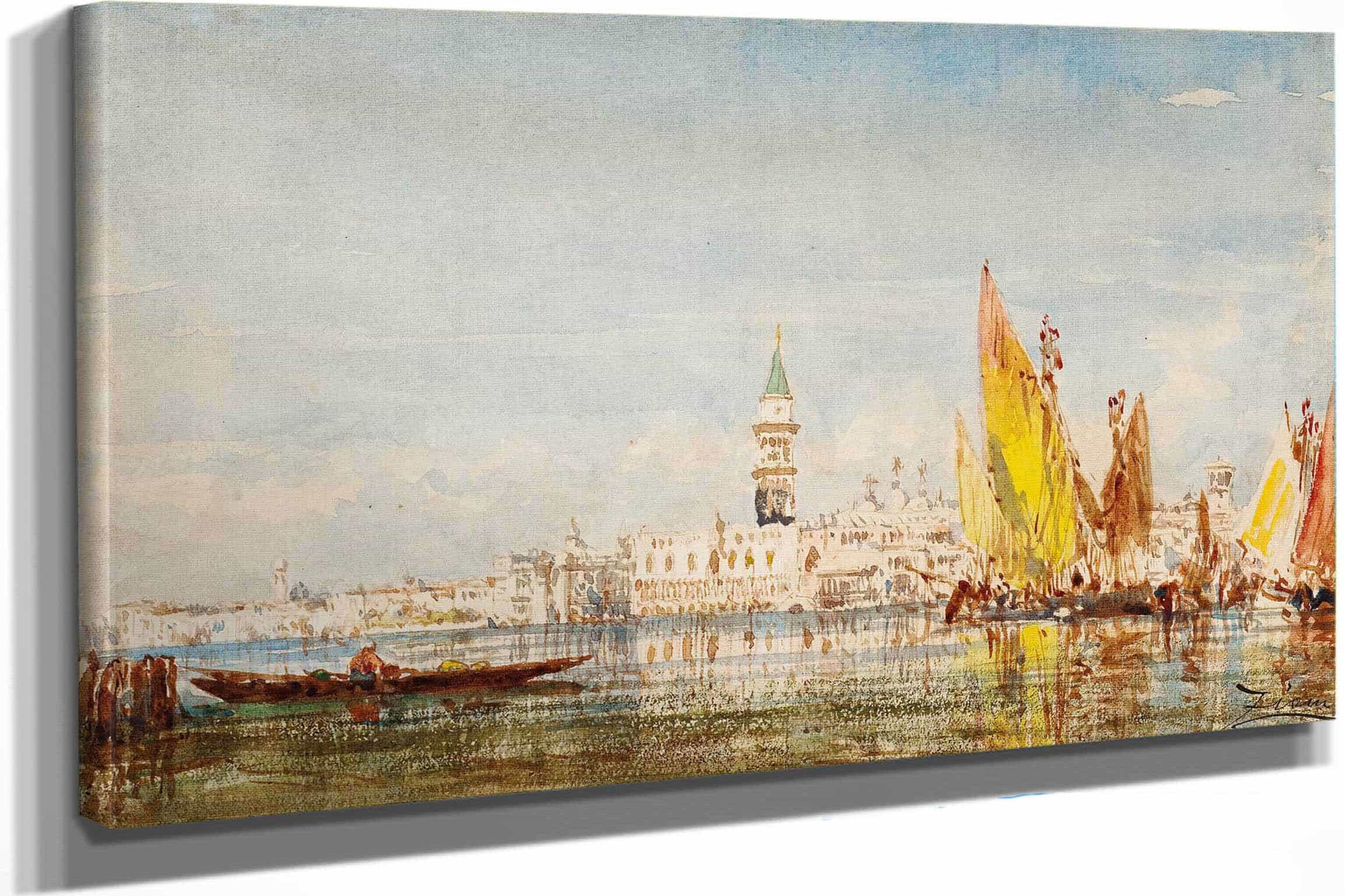 Venise by Felix Ziem