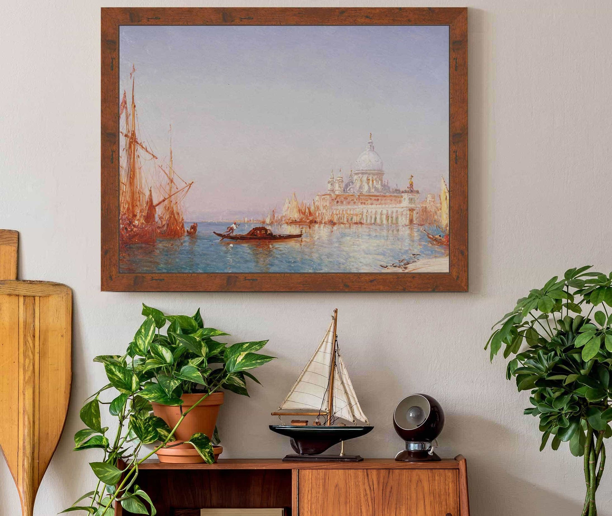 Venise La Salute Effet De Matin by Felix Ziem