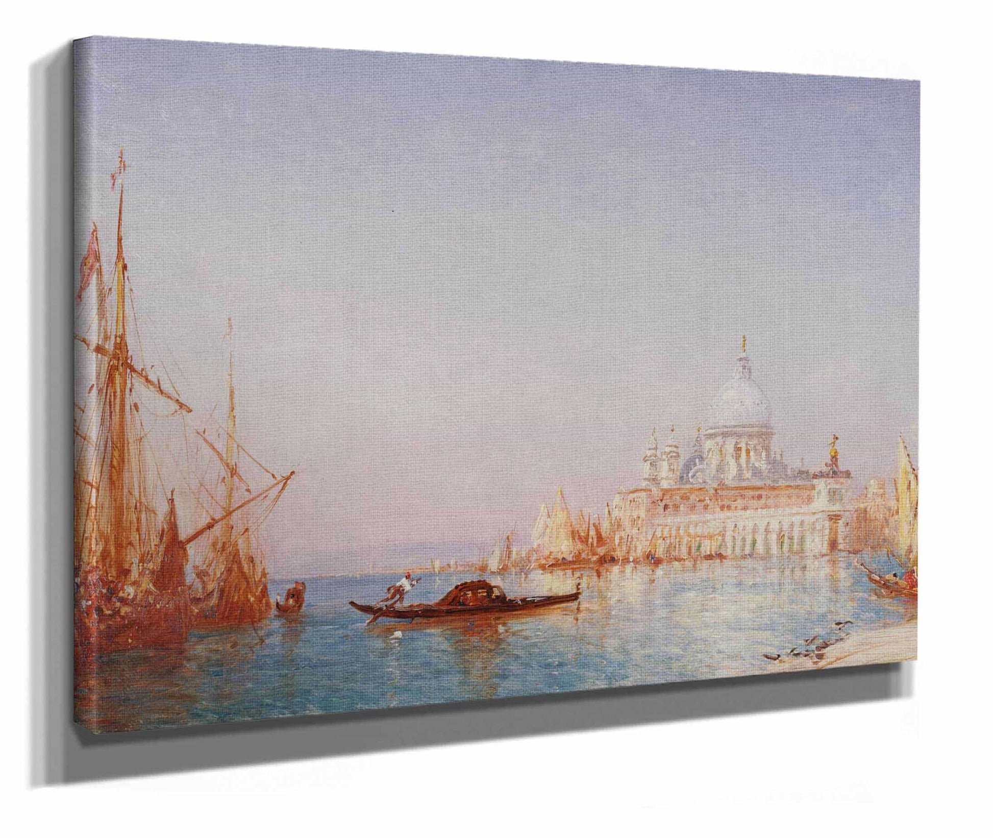 Venise La Salute Effet De Matin by Felix Ziem