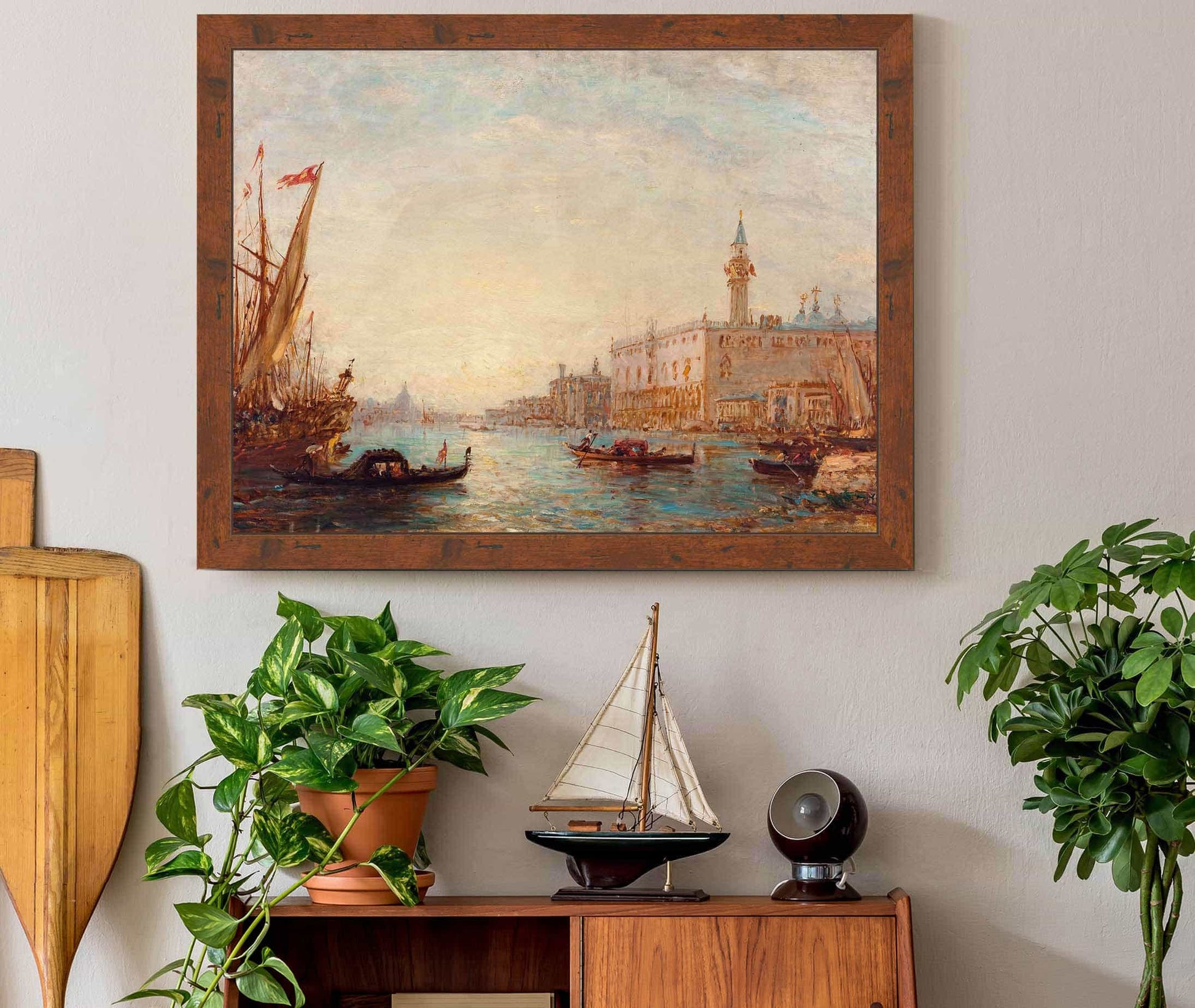 Venise Le Palais Des Doges by Felix Ziem
