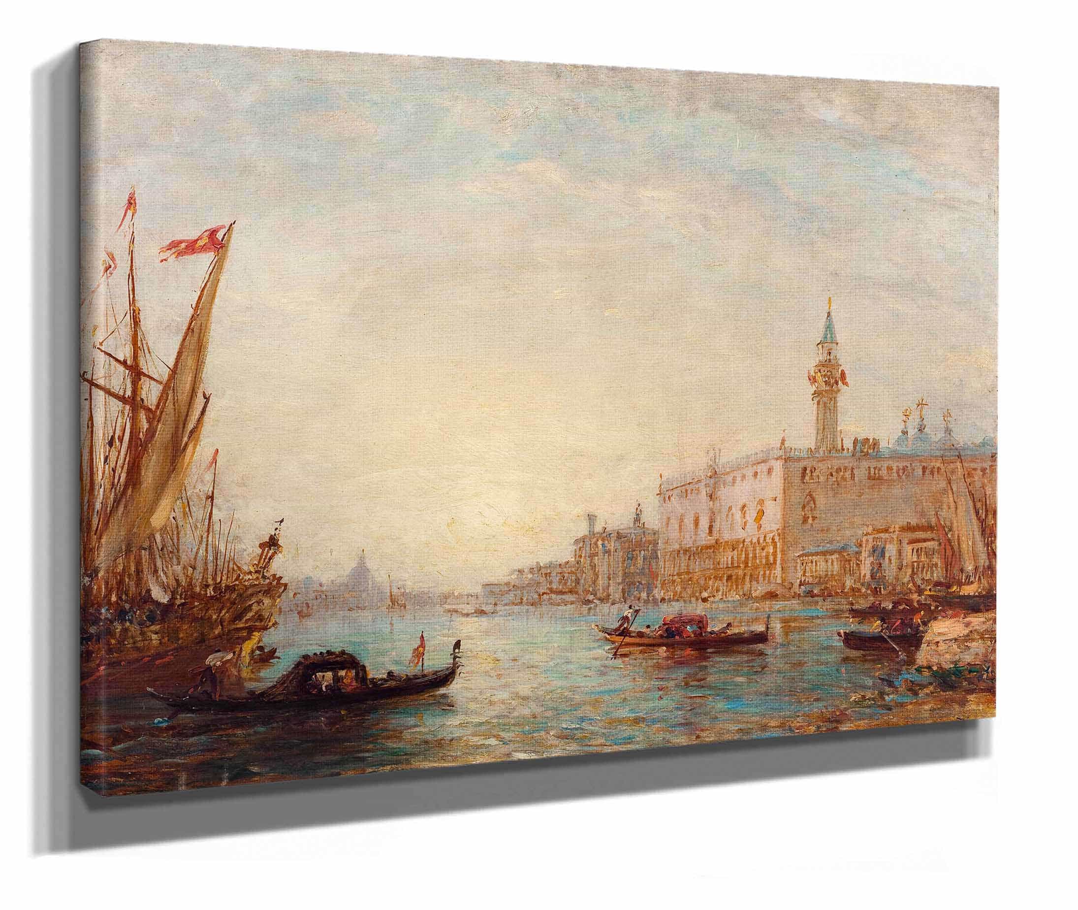 Venise Le Palais Des Doges by Felix Ziem