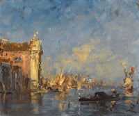 Venise Leglise Des Gesuati by Felix Ziem
