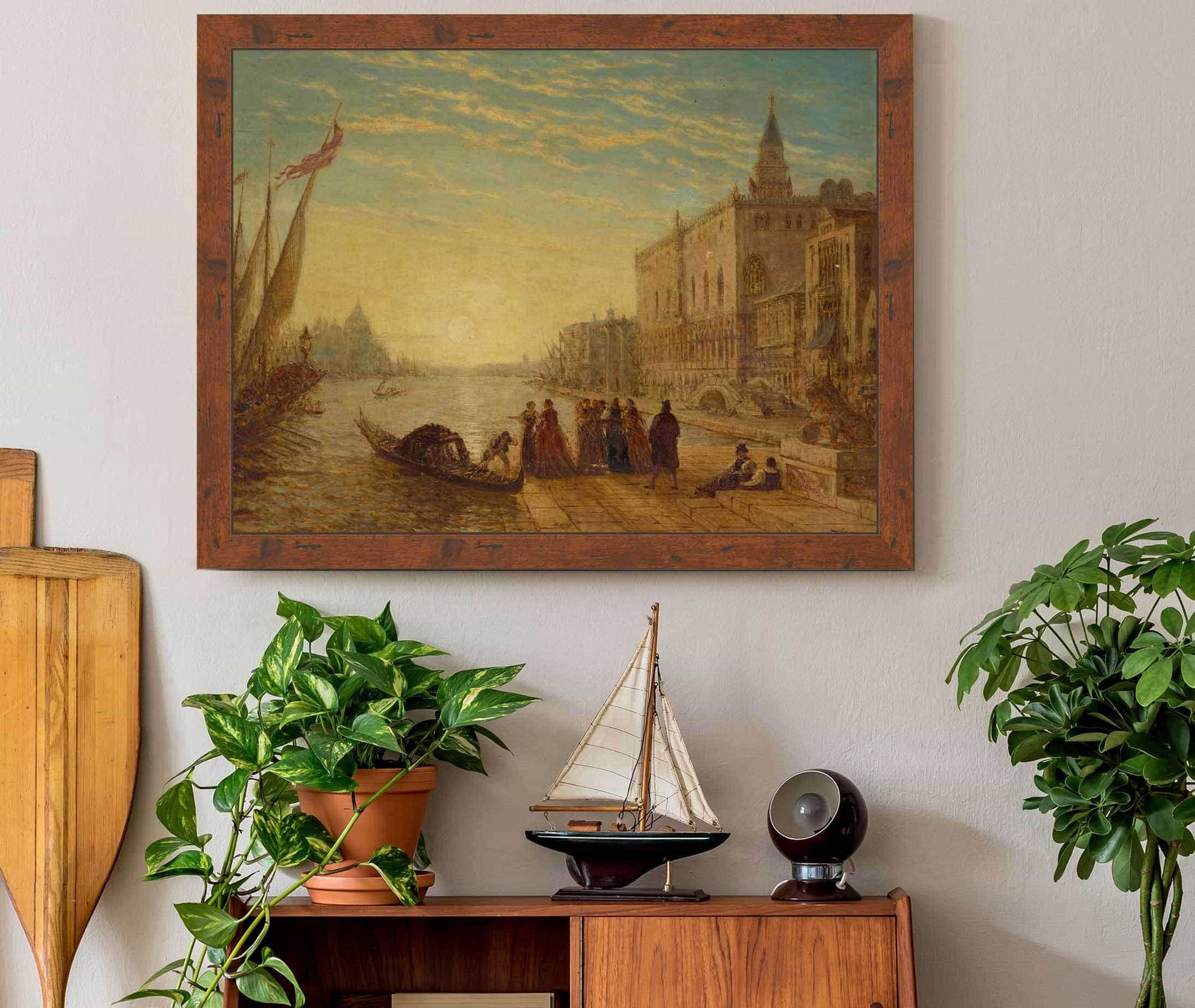 Venise Quai Des Esclavons by Felix Ziem