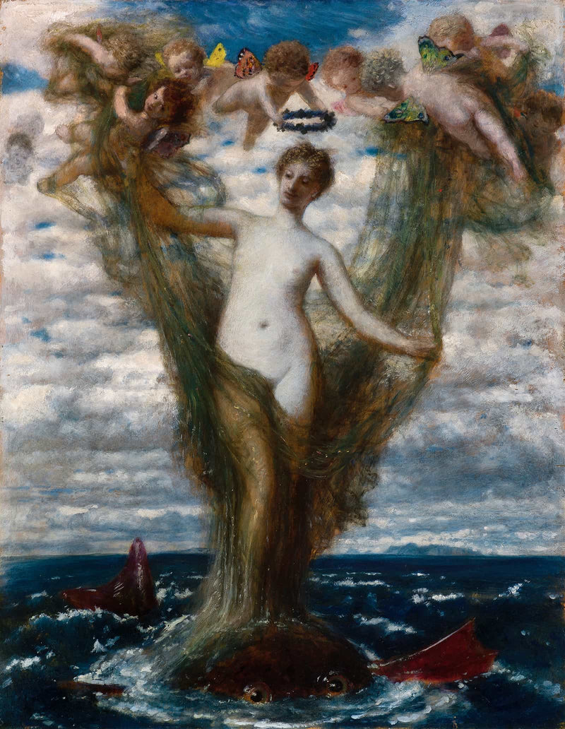 Venus Anadyomene by Arnold Bocklin