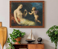Venus And Cupid by Henri Fantin Latour