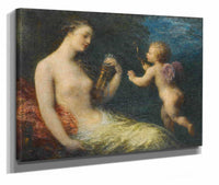 Venus And Cupid by Henri Fantin Latour