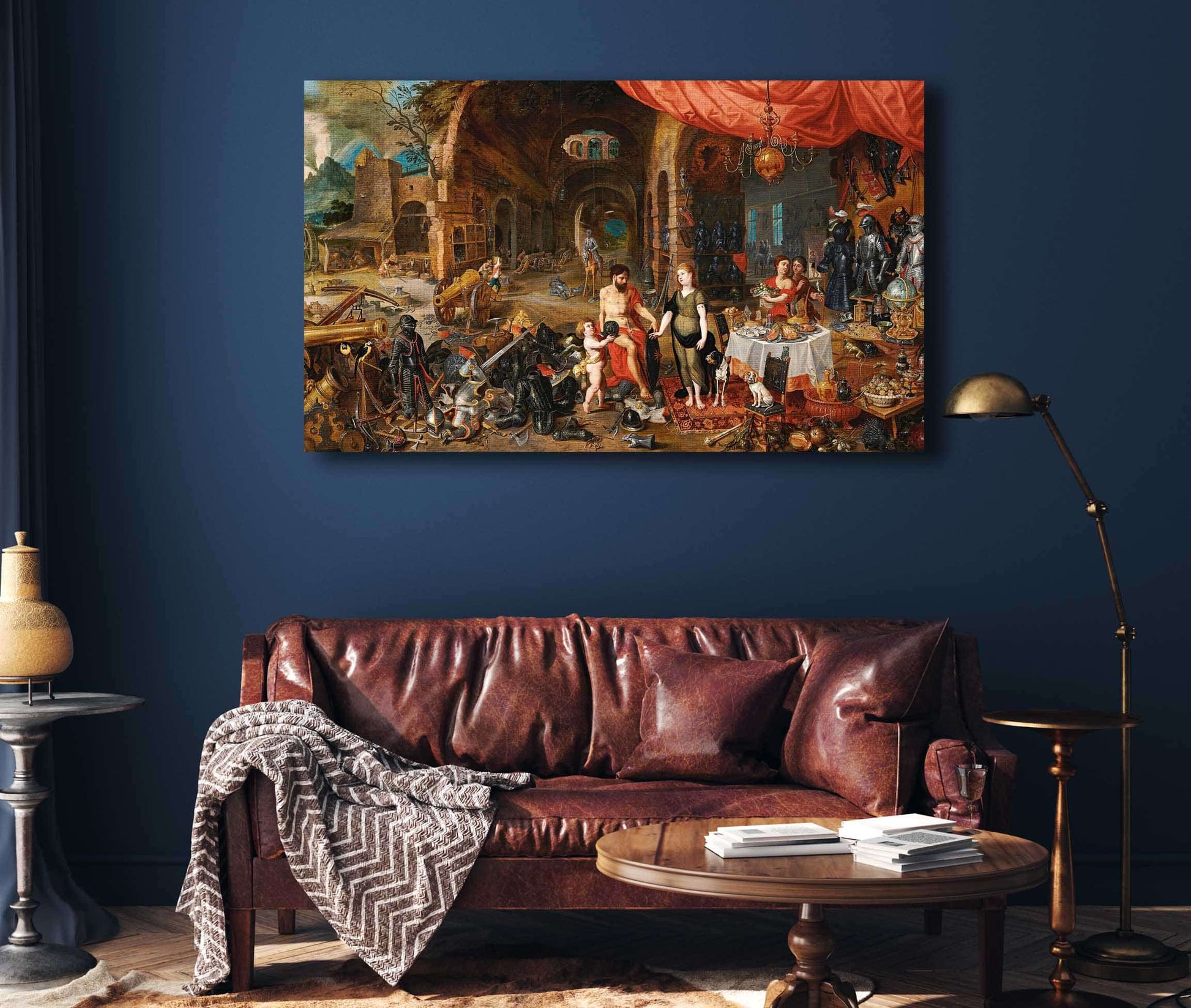 Venus At The Forge Of Vulcan by Jan Brueghel The Younger