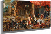 Venus At The Forge Of Vulcan by Jan Brueghel The Younger