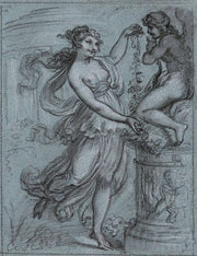 Venus Couronnant Lamour by Pierre Paul Prudhon