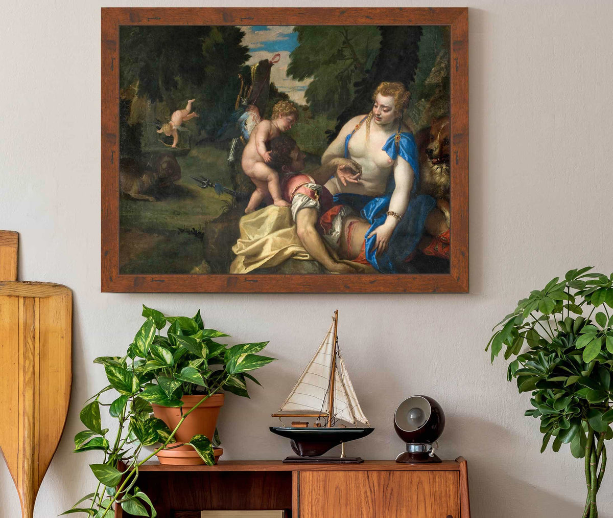 Venus Mourning Adonis by Paolo Veronese