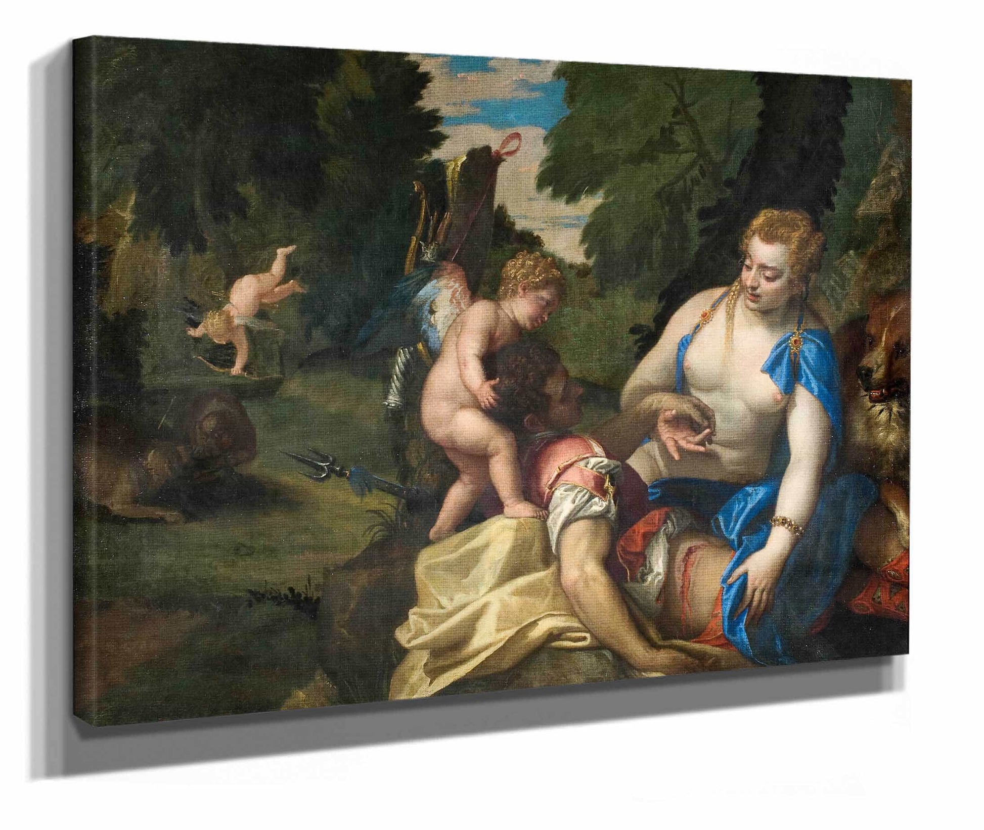 Venus Mourning Adonis by Paolo Veronese