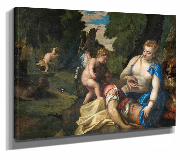 Venus Mourning Adonis by Paolo Veronese