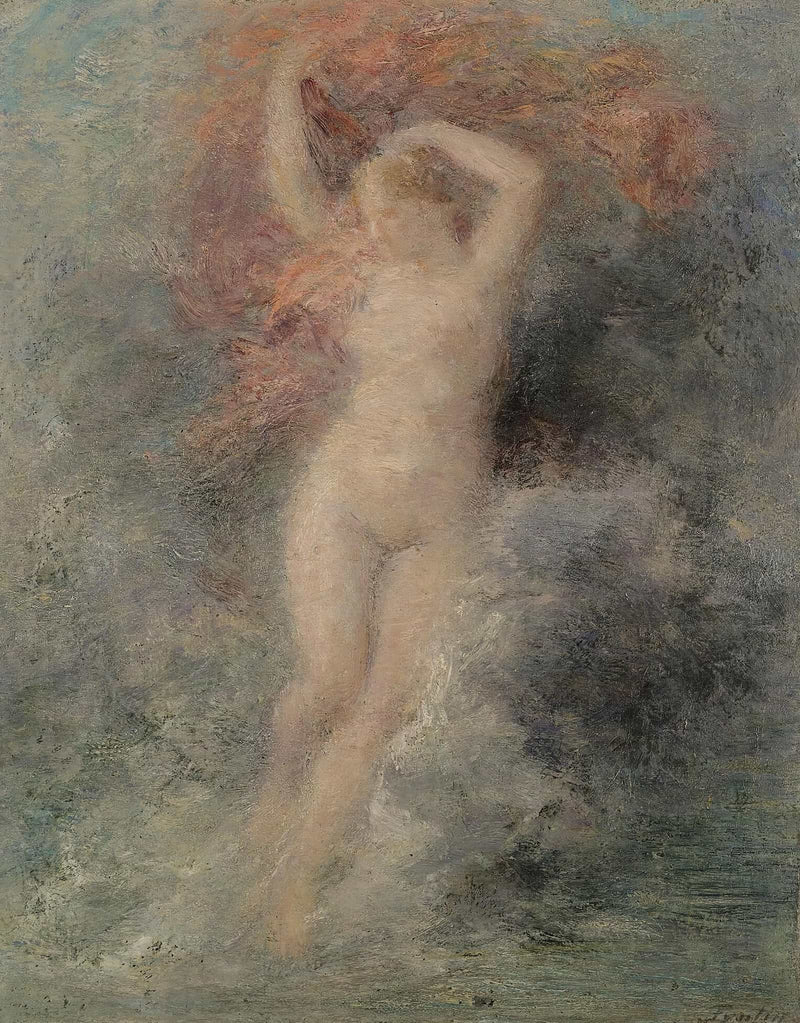 Venus Selevant Au Dessus De La Mer by Henri Fantin Latour