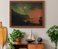 Vesuvius From Posillipo by Joseph Wright Of Derby