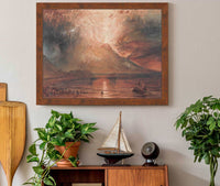 Vesuvius In Eruption Between And by Joseph Mallord William Turner