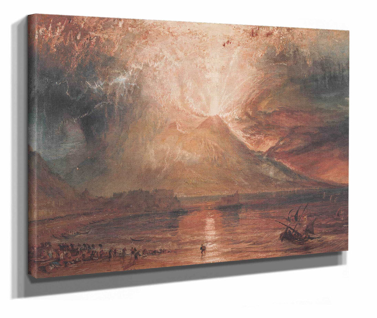Vesuvius In Eruption Between And by Joseph Mallord William Turner