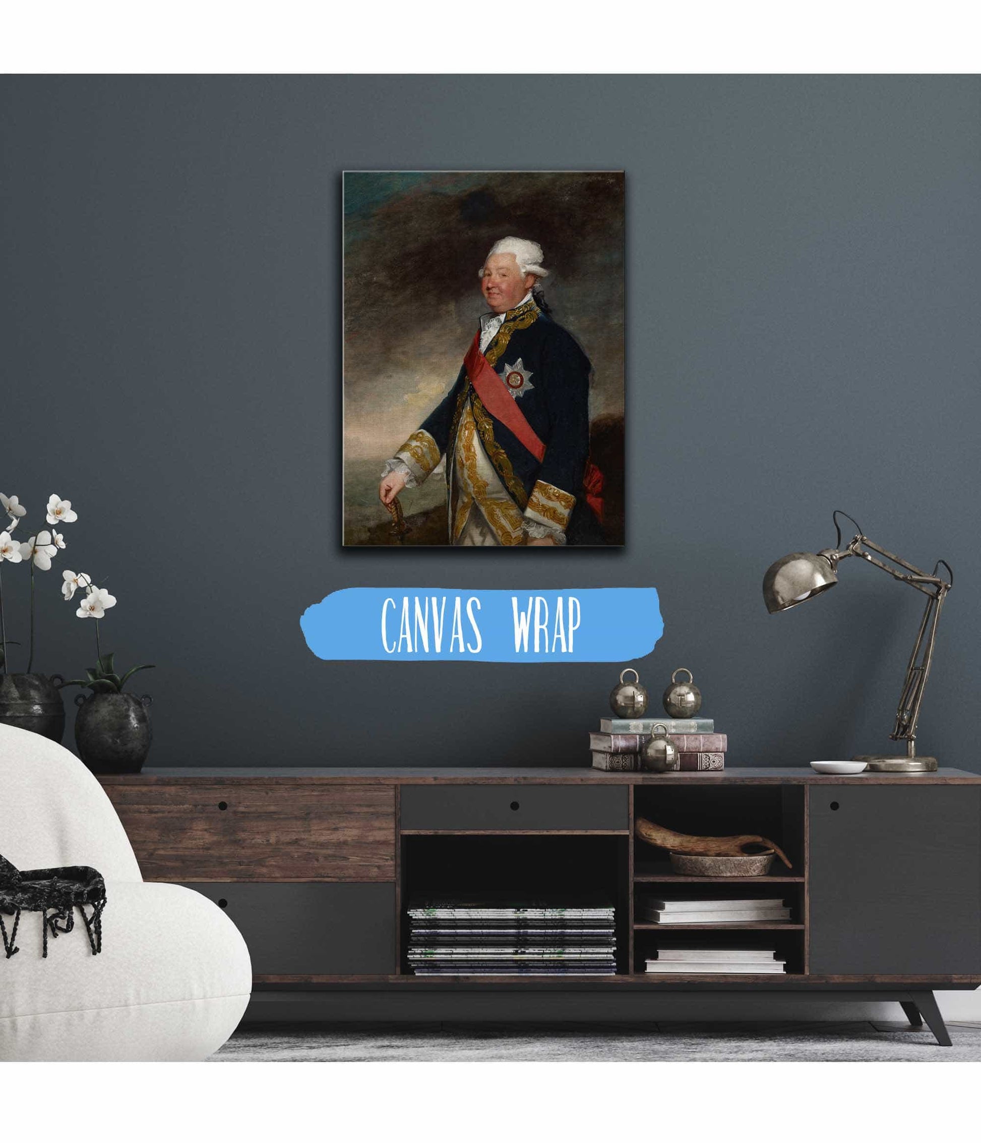 Vice Admiral Edward Hughes S by Gilbert Stuart