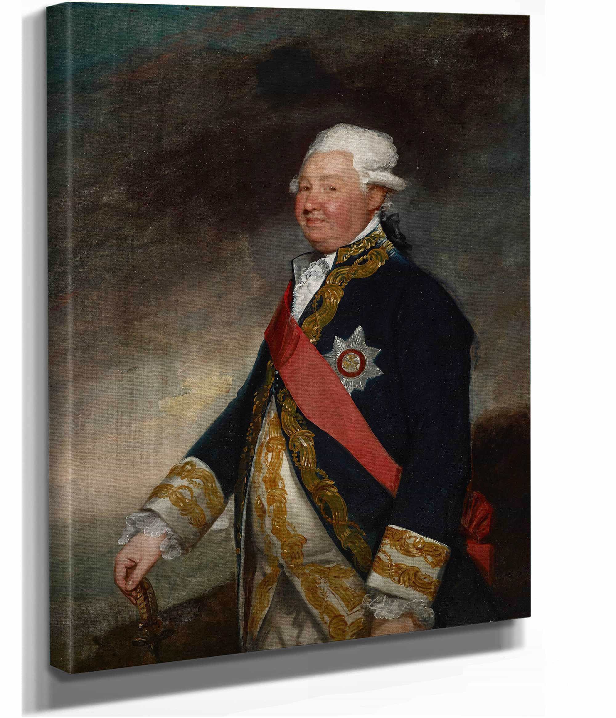 Vice Admiral Edward Hughes S by Gilbert Stuart