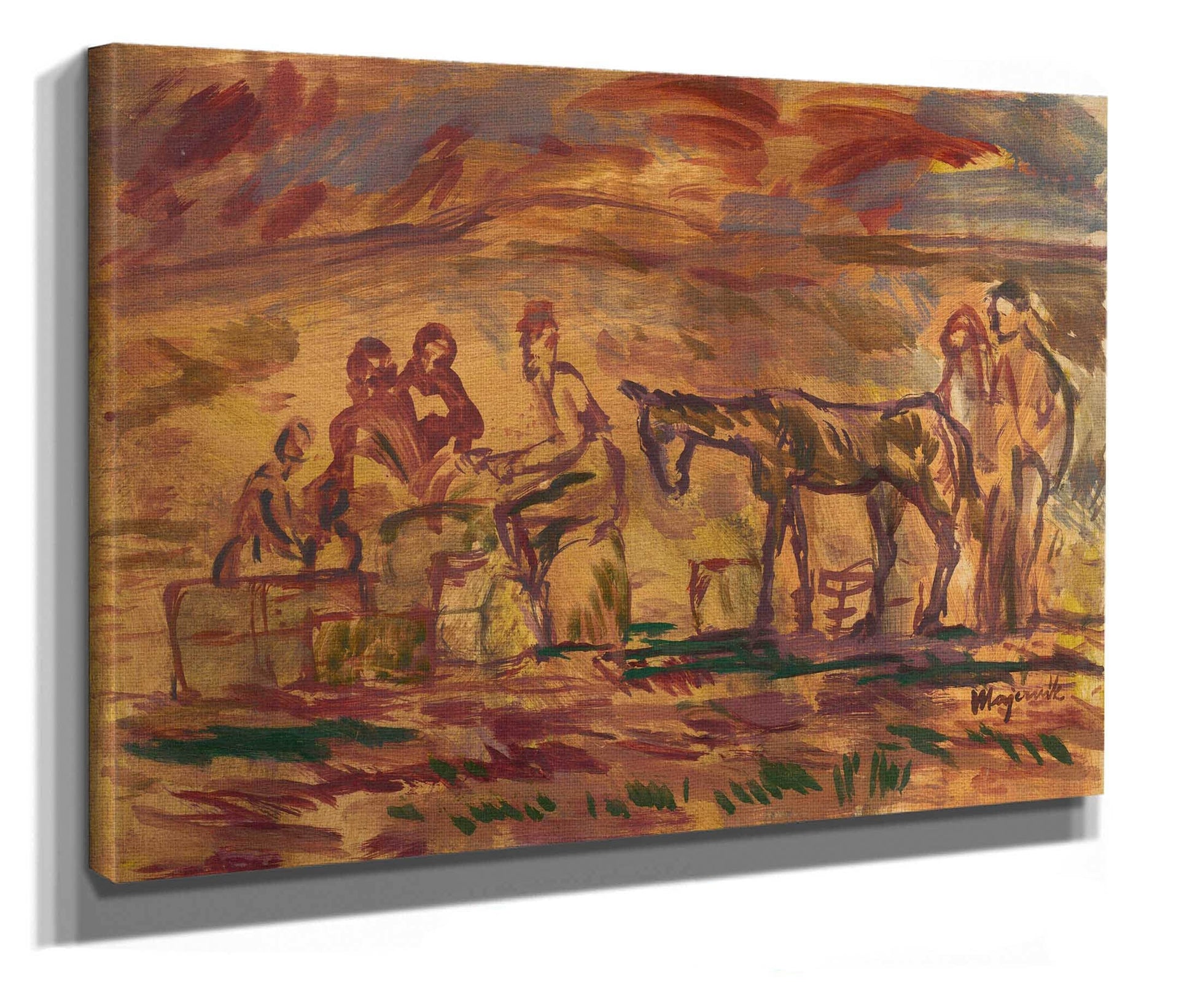 Victims Of War Refugees by Cyprian Majernik