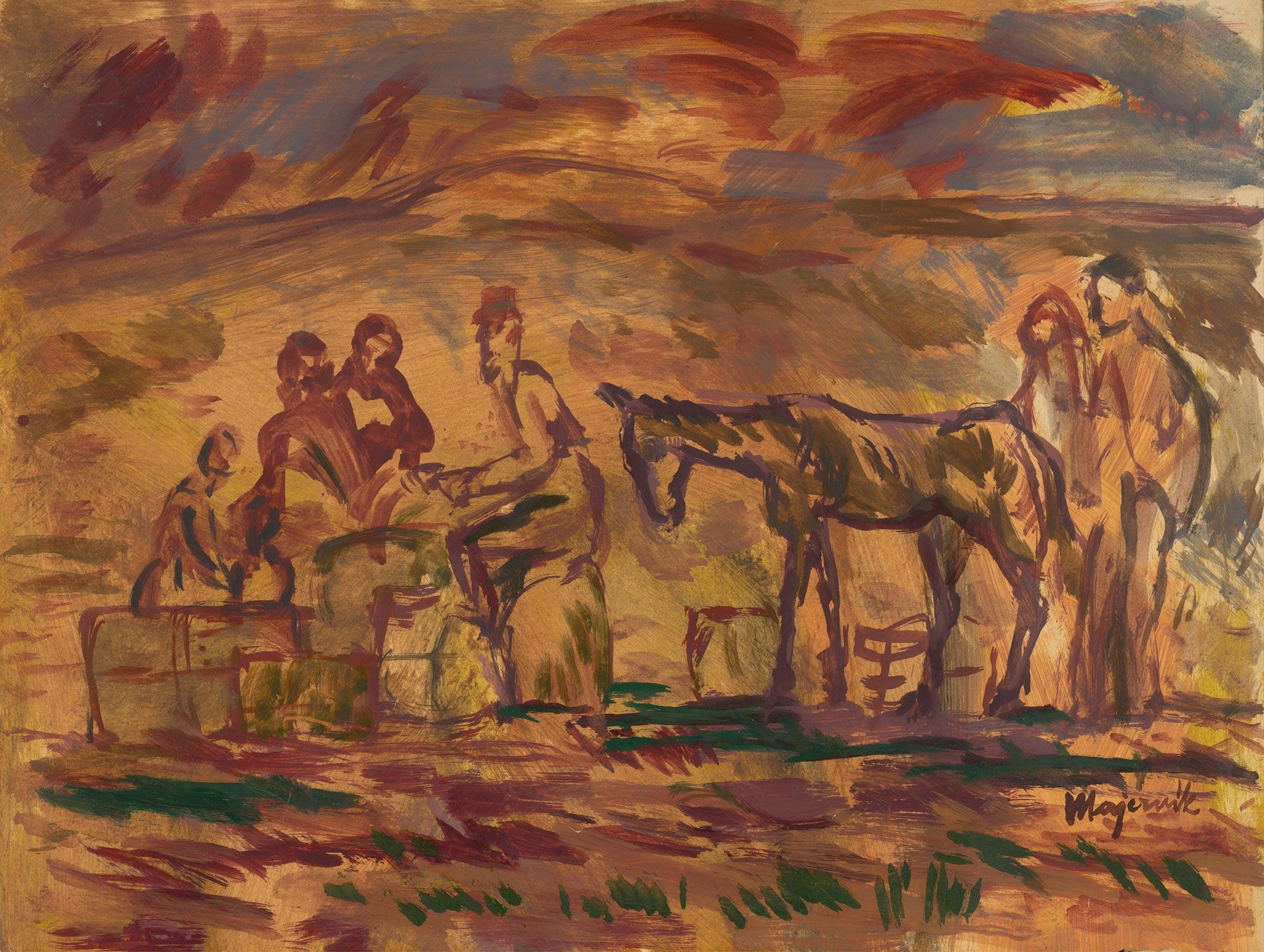 Victims Of War Refugees by Cyprian Majernik