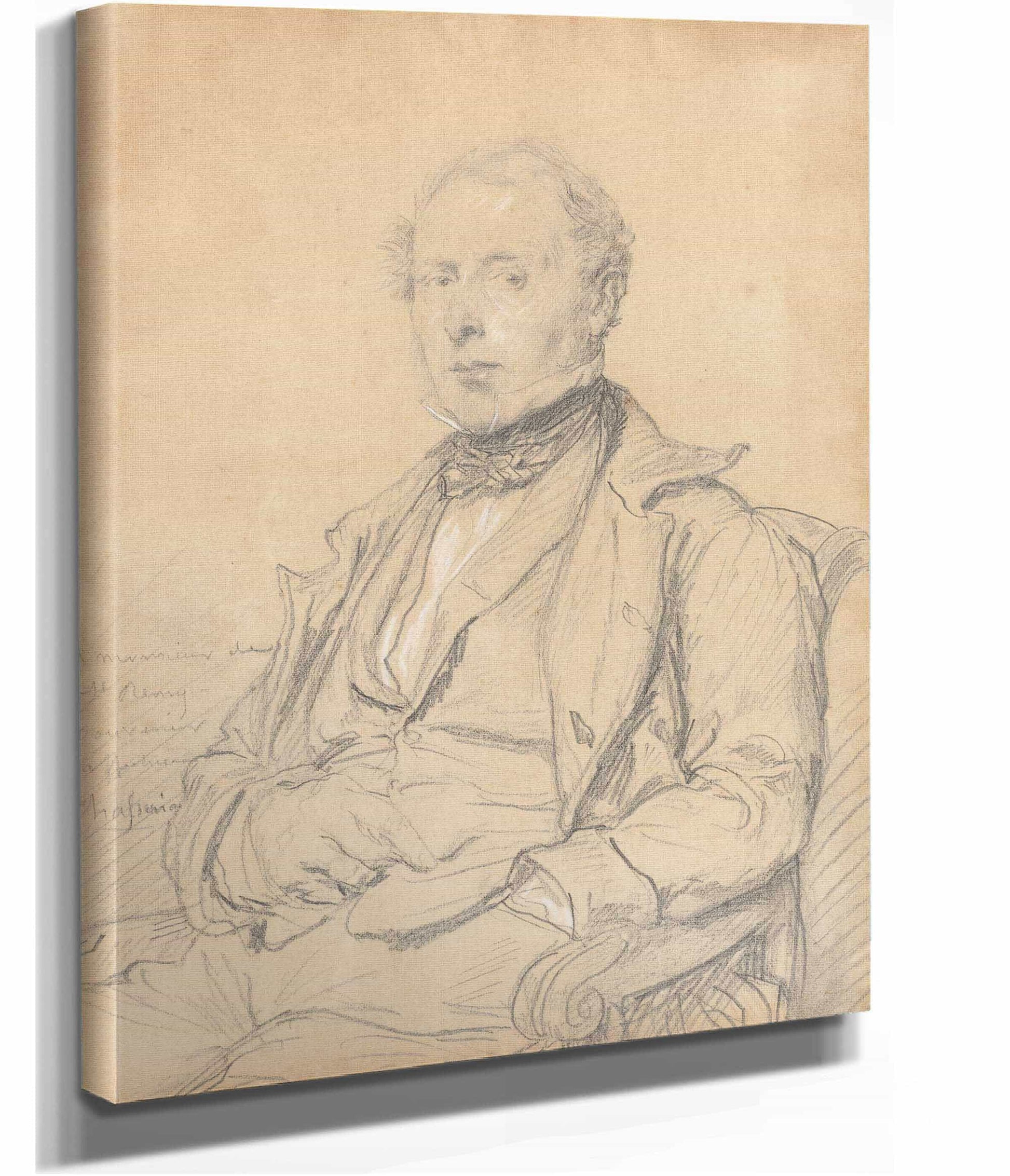 Victor Auguste De Saint Remy by Theodore Chasseriau