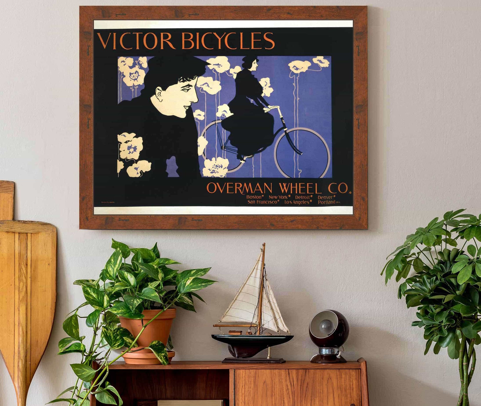 Victor Bicycles Overman Wheel Co by Will Bradley