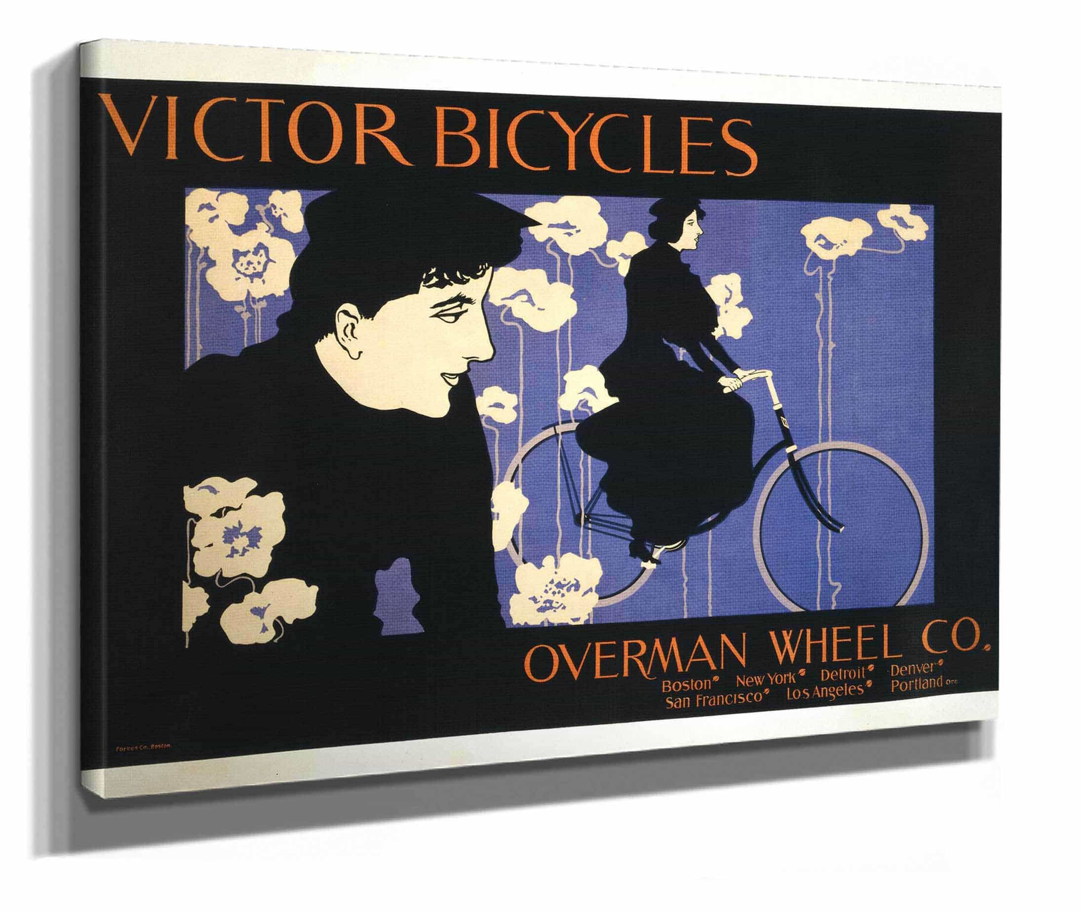 Victor Bicycles Overman Wheel Co by Will Bradley