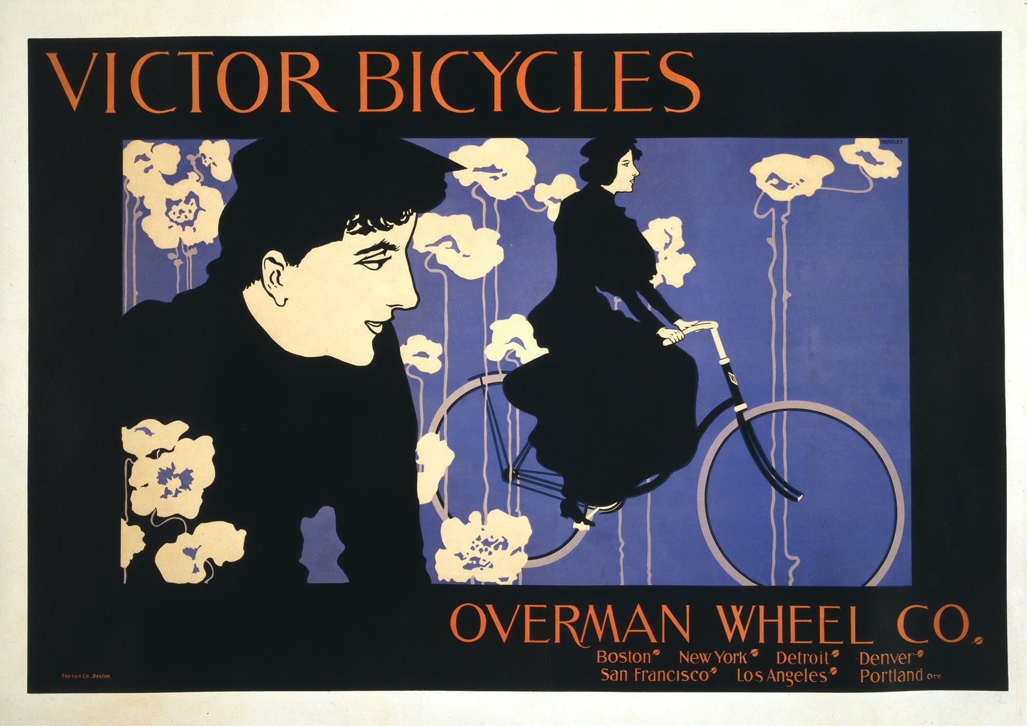 Victor Bicycles Overman Wheel Co by Will Bradley