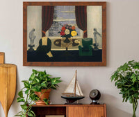 Victorian Interior I by Horace Pippin