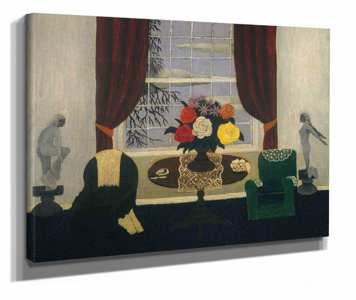 Victorian Interior I by Horace Pippin