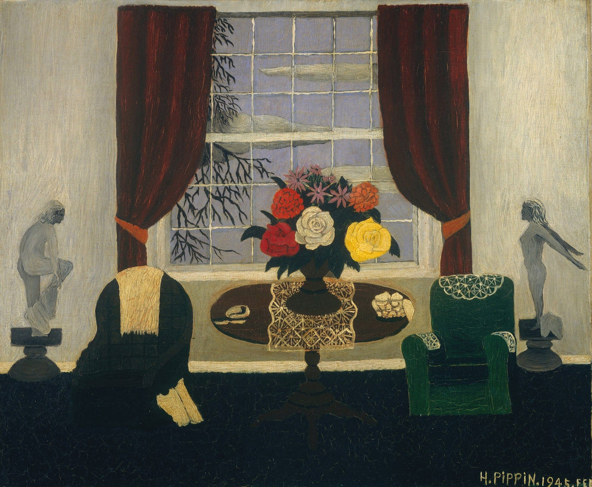 Victorian Interior I by Horace Pippin
