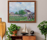 Vieille Chaumiere Aux Sablons by Alfred Sisley