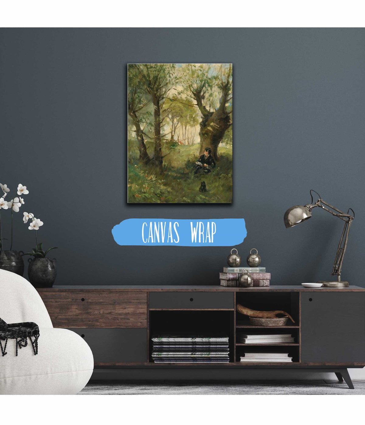 Vieux Chemin A Auvers by Berthe Morisot