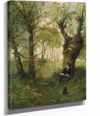 Vieux Chemin A Auvers by Berthe Morisot