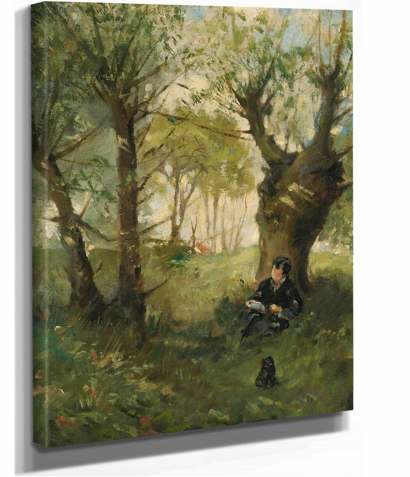 Vieux Chemin A Auvers by Berthe Morisot