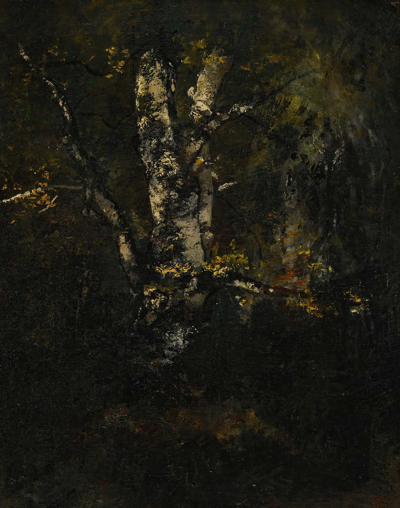 Vieux Troncs De Hetres by Narcisse Virgile Diaz De La Pena