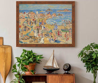 View Along New England Coast by Maurice Prendergast