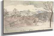 View At Mr Sheppards The Ridge Gloucestershire by John Linnell