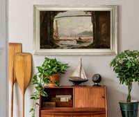 View From A Grotto Near Posillipo by Johan Christian Dahl