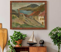 View From Fort Miradou In Collioure by Walter Kurt Wiemken