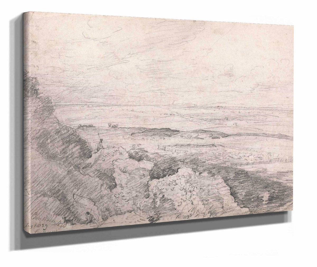 View From Old Sarum by John Constable