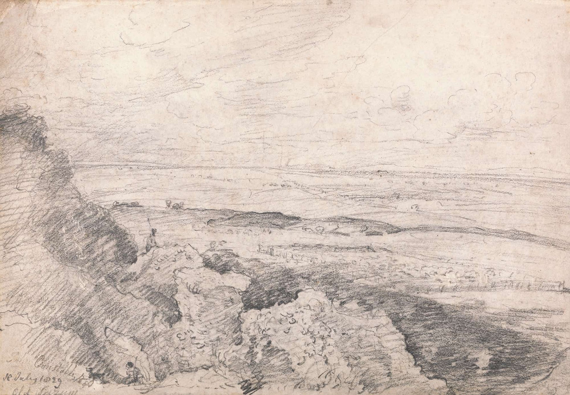 View From Old Sarum by John Constable