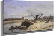 View From The Quai Dorsay by Johan Barthold Jongkind